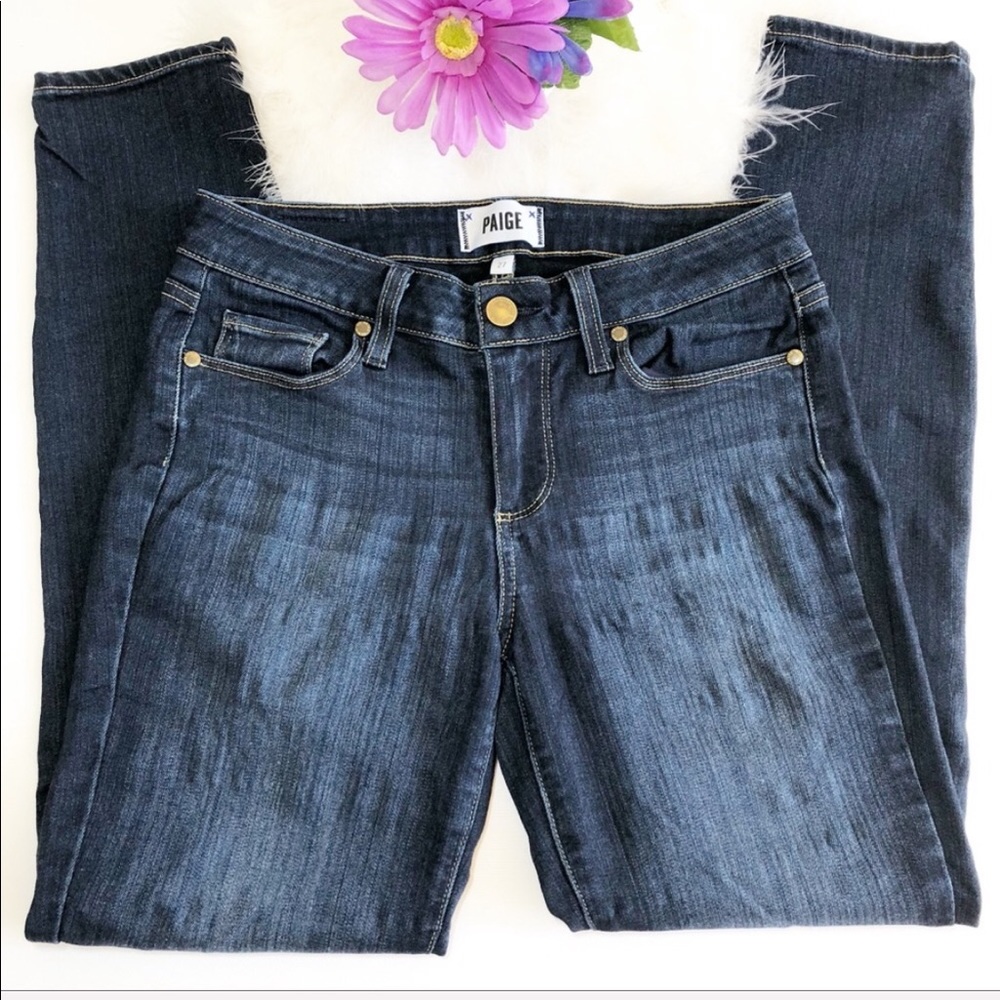 PAIGE denim Verdugo ankle jeans dark wash …